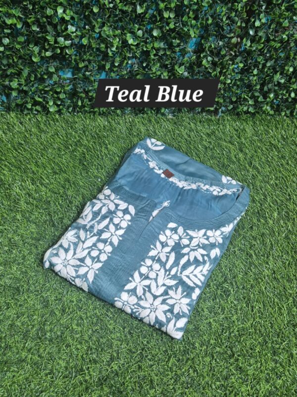 Jannat febric chikankari heavy work