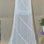 Chikankari Chiffon Dupatta - Designer Work
