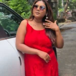 Maslin Noodles Strap Short Chikenkari Kurti