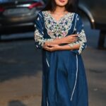 Mul Chanderi A Line 3Piece Set