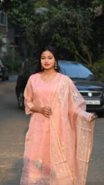 Kota 3-Piece Set Kurti With Heavy Floral Embroidered Dupatta
