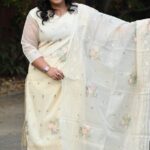 Kota 3-Piece set With Sweet Heart Neck Kurti With Heavy Embroidered Dupatta