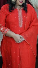 Dola Silk Cutdana Work 3 Piece Set - Image 4