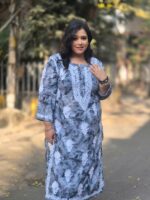 3D Mulmul Cotton Kurti