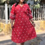 Polaka dot one piece dress