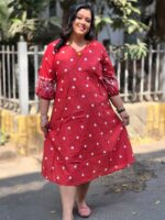 Polaka dot one piece dress