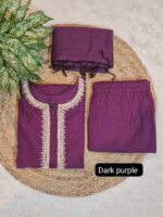Dola Silk Cutdana Work 3 Piece Set - Image 3