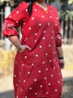 Polaka dot one piece dress - Image 6
