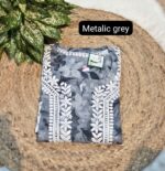 3D Mulmul Cotton Kurti - Image 7