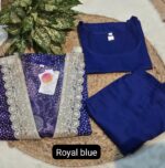 Bandhani print kaftan 3pc set - Image 6