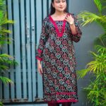 Hand Block Modal Kurti