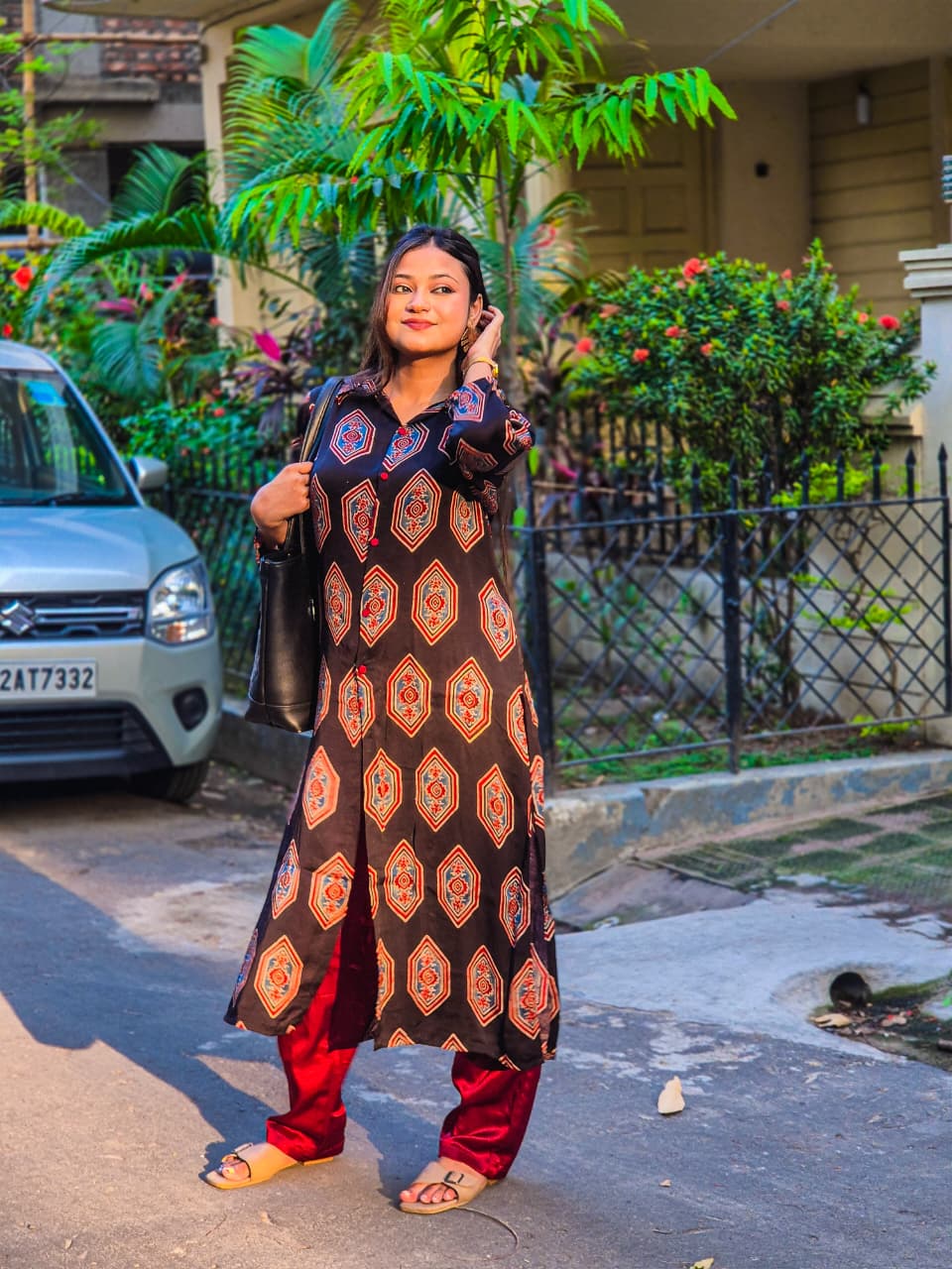 Shirt Style Modal Kurti