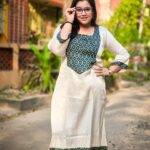 Flare Sleve Modal Patch Work Kurti