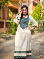 Flare Sleve Modal Patch Work Kurti