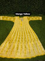 Lucknowi Chikankari Embroidery Georgette Anarkali Kurti - Image 10