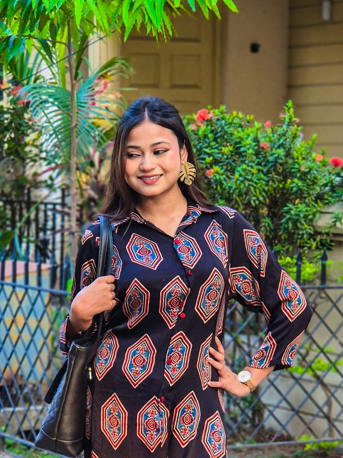 Shirt Style Modal Kurti