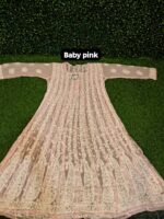 Lucknowi Chikankari Embroidery Georgette Anarkali Kurti - Image 6