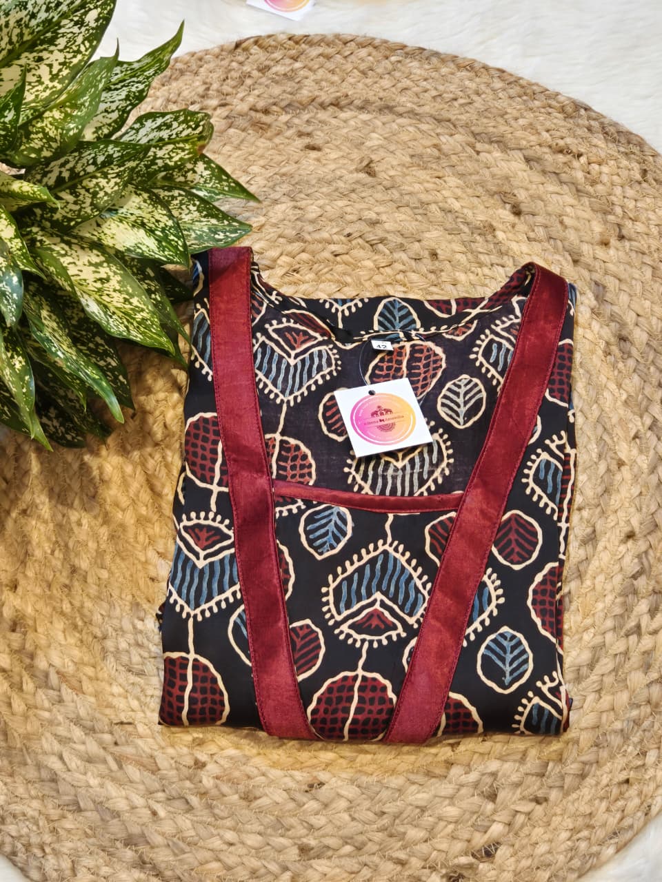 Hand Block Modal Kurti