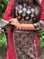 Mashroo Mirror Work Kurti - Image 2