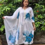 Linen Digital Print 3 Piece Set
