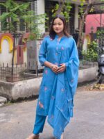 Mul Chanderi 3 Piece Set