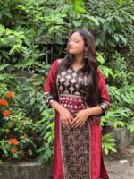 Mashroo Mirror Work Kurti - Image 3