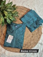 Chanderi self Kurti 2 Piece Set - Image 6