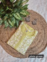 Chikankari Modal Hevy Work Kurti - Image 10