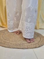 Chikankari Resham Jaal Palazzo