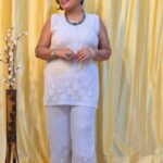 Viscose Sleeveless Short Top