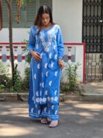 Chikankari Mulmul Cotton Ombre 2 Piece Set - Image 2