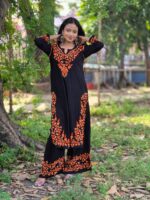 Chikankari Rayon Daman Kurti 2 Piece Set