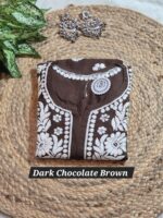 Chikankari Modal Short Top - Image 6