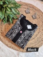 Chikankari Gorgette Full jal Kurti - Image 8