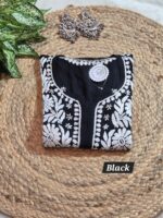 Chikankari Modal Short Top - Image 7