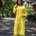 Chikankari Chanderi Set