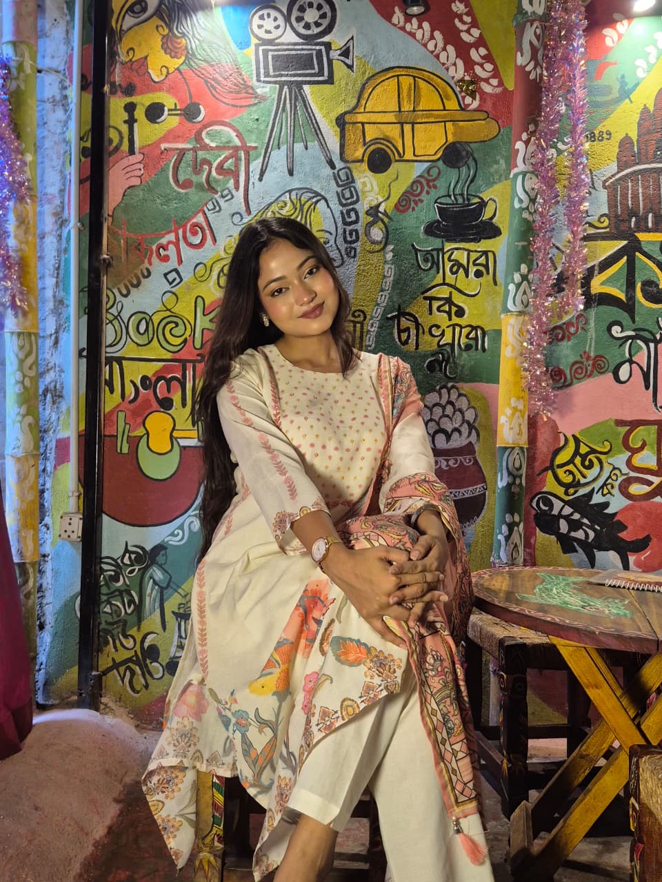 Digital print cotton 3pc set