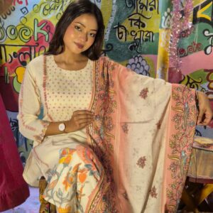Digital print cotton 3pc set