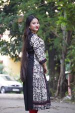 Bagru handblock side slite kurti - Image 3