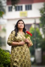 Modal Banaspati Handblock Kurti - Image 2