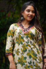 Bagru Patch Work Kurti