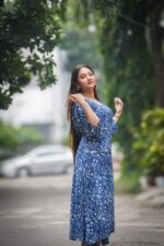 Indigo Modal A line Dress - Image 4