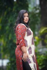 Modal Ajrak Handblock Kurti - Image 2