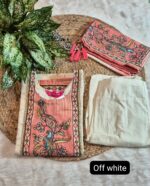 Floral print sequence work 3pc set - Image 4