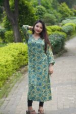 Modal Vanaspati Handblock Kurti - Image 2