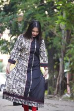 Bagru handblock side slite kurti - Image 4