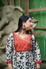 Bagru Patch Work Kurti - Image 9