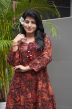 Pormegranate Handblock Bagru Aline Dress