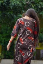 Natural Mirror Work Kurti - Image 2