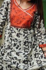 Bagru Patch Work Kurti - Image 11
